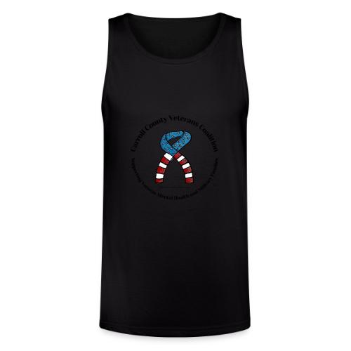 CCVC Big logo merchandise - Unisex Tri-Blend Organic Tank