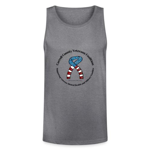CCVC Big logo merchandise - Unisex Tri-Blend Organic Tank