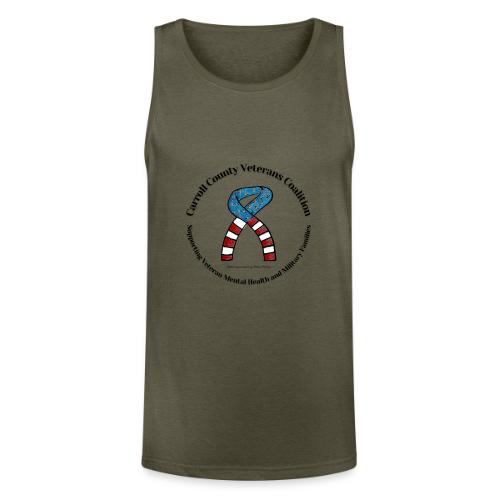 CCVC Big logo merchandise - Unisex Tri-Blend Organic Tank