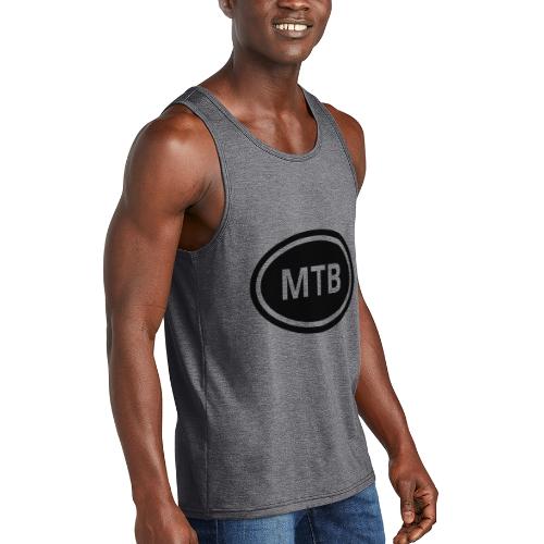 MTB Oval Logo - Unisex Tri-Blend Organic Tank