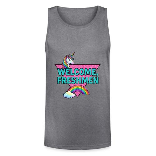 Welcome, Freshmen - Unisex Tri-Blend Organic Tank