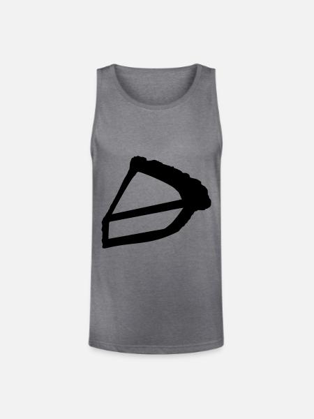 pie - Unisex Tri-Blend Organic Tank - heather gray