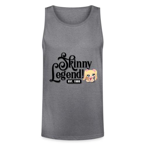 Skinny Legend_onwhite - Unisex Tri-Blend Organic Tank