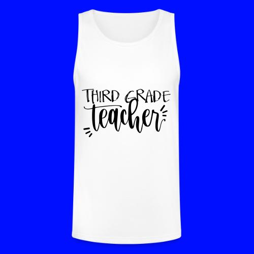 Third Grade Teacher T-Shirts - Unisex Tri-Blend Organic Tank