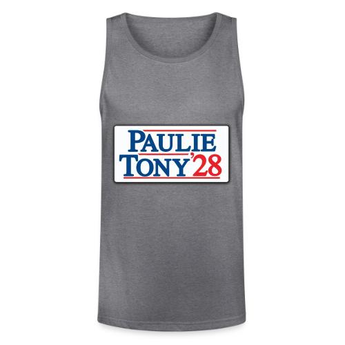 Paulie and Tony for Co-President 2028 - Unisex Tri-Blend Organic Tank