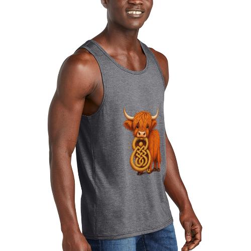 heelan coo - Unisex Tri-Blend Organic Tank