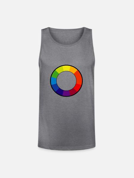 Artist - Unisex Tri-Blend Organic Tank - heather gray