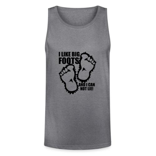 BIG FOOTS don't lie - Unisex Tri-Blend Organic Tank