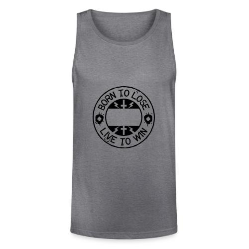 Born to lose live to win - Unisex Tri-Blend Organic Tank