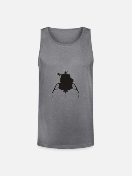 Lunar Module - Unisex Tri-Blend Organic Tank - heather gray