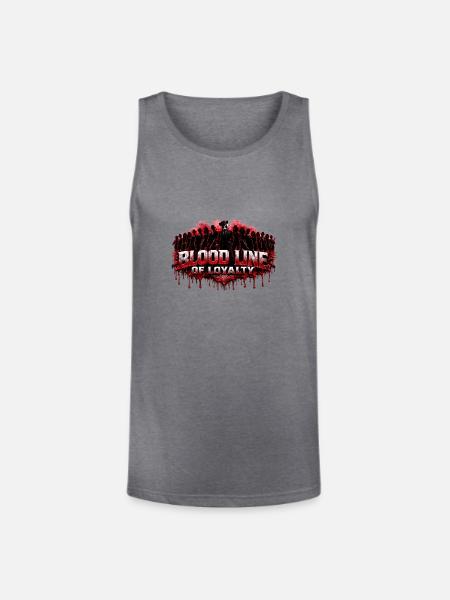 Bloodline of Loyalty - Unisex Tri-Blend Organic Tank - heather gray
