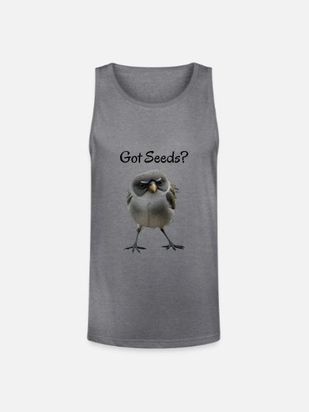 Got Seeds - Unisex Tri-Blend Organic Tank - heather gray