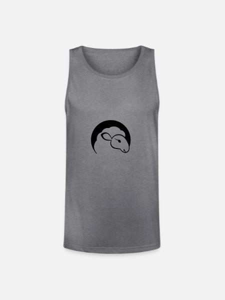 Lamb - Unisex Tri-Blend Organic Tank - heather gray