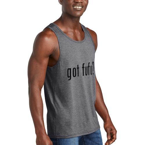 gotfufu-white - Unisex Tri-Blend Organic Tank