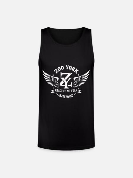 Zoo York Wings - Unisex Tri-Blend Organic Tank - black