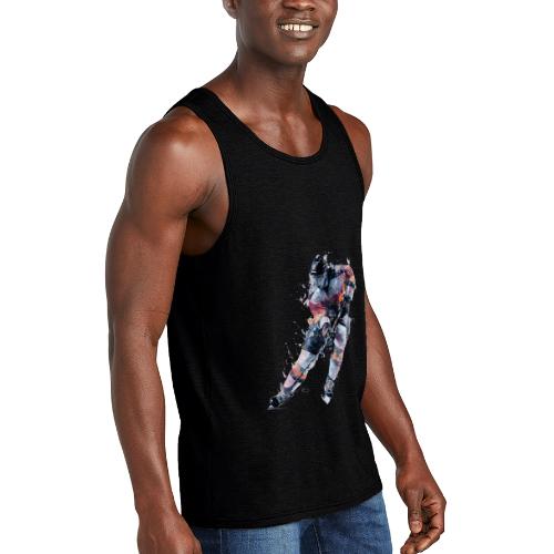 Hockey: Frozen Motion - Unisex Tri-Blend Organic Tank