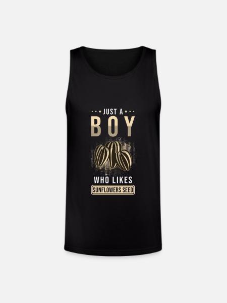 Sunflower Seeds - Unisex Tri-Blend Organic Tank - black