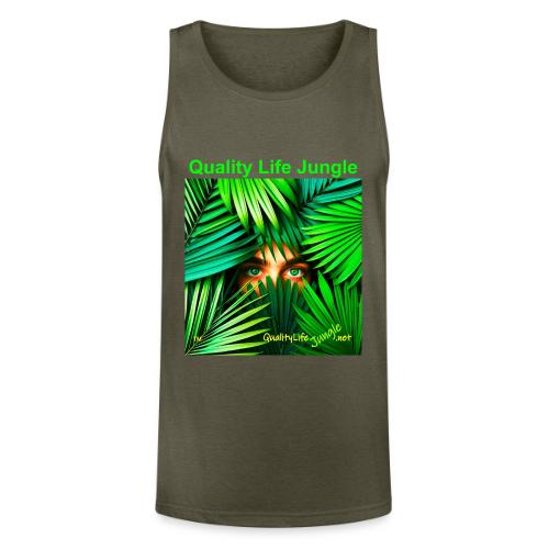 Quality Life Jungle: The Darker Side - Unisex Tri-Blend Organic Tank