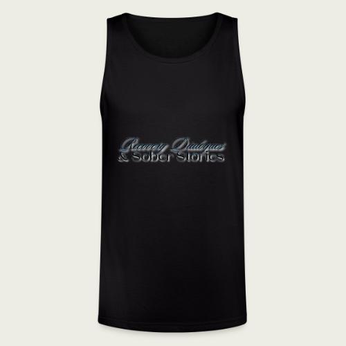 Recovery Dialogues and Sober Stories Official Logo - Unisex Tri-Blend Organic Tank