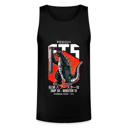 Flight Test Five - Mechazilla, Grunge Edition - Unisex Tri-Blend Organic Tank