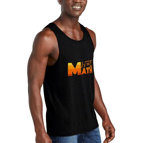 Math: The Language of Logic - Unisex Tri-Blend Organic Tank