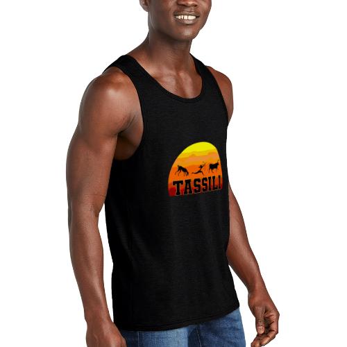 Algeria: Tassili Timeless - Unisex Tri-Blend Organic Tank