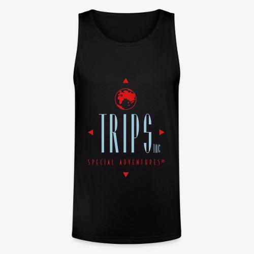 Original Trips Inc.™ logo multicolored design - Unisex Tri-Blend Organic Tank