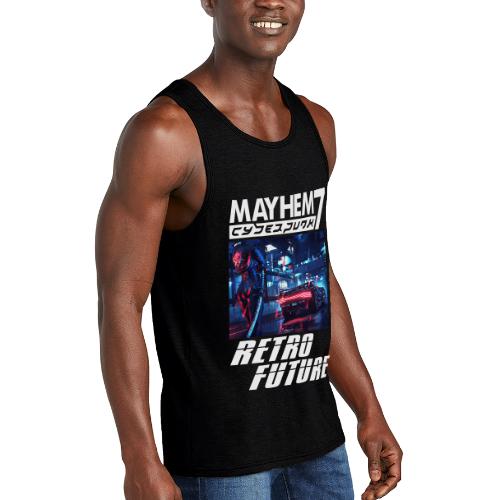 M7 Cyberpunk - Unisex Tri-Blend Organic Tank