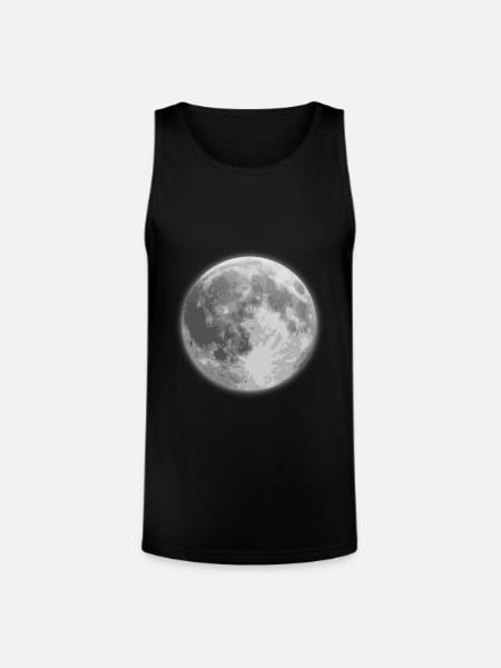 Lune - Camisole écologique triblend unisexe - noir
