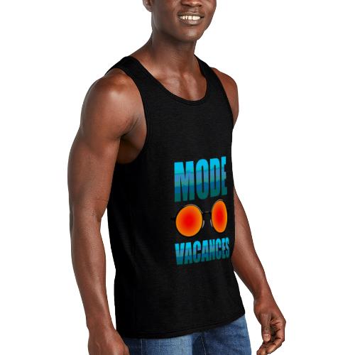 Vacation Mode Enabled - Unisex Tri-Blend Organic Tank