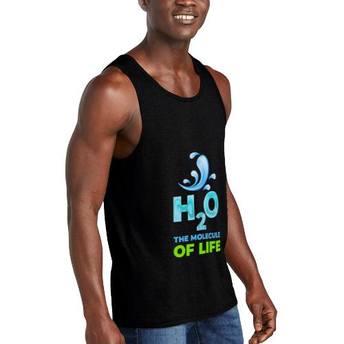 The Molecule of Life - Unisex Tri-Blend Organic Tank