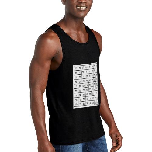 72 Names of God - Unisex Tri-Blend Organic Tank