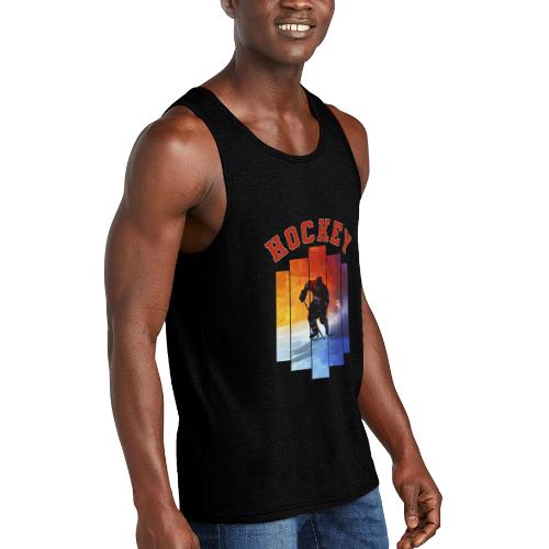 Hockey Rush - Unisex Tri-Blend Organic Tank