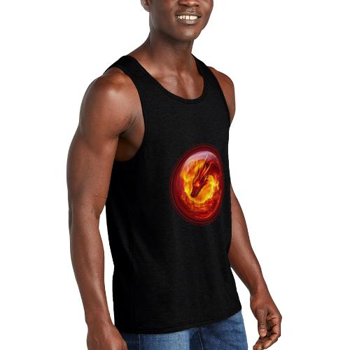 Dragon Blaze - Unisex Tri-Blend Organic Tank