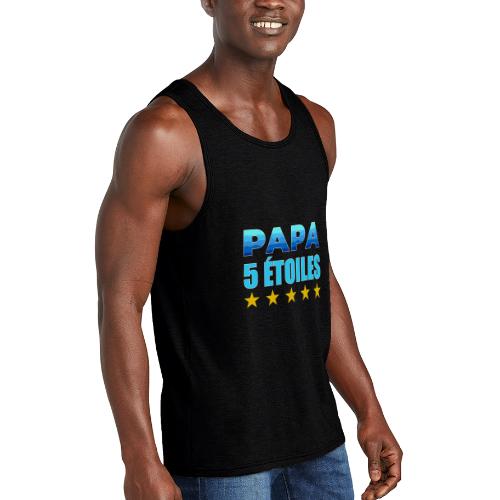 Five-Star Dad - Unisex Tri-Blend Organic Tank