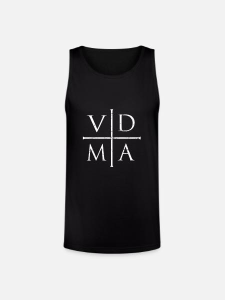 VDMA | Lutheran Design - Unisex Tri-Blend Organic Tank - black