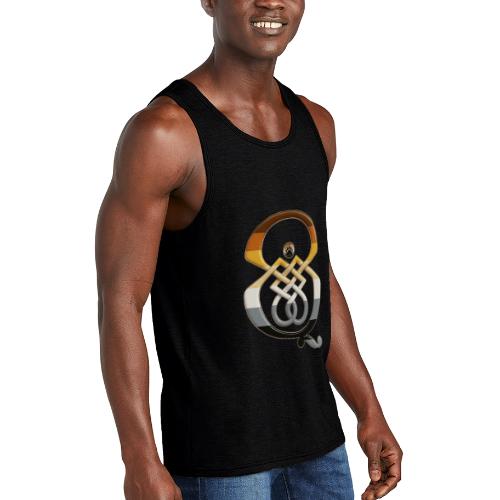 bear pride - Unisex Tri-Blend Organic Tank