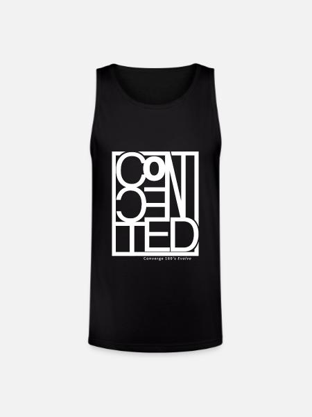 Connected - Unisex Tri-Blend Organic Tank - black
