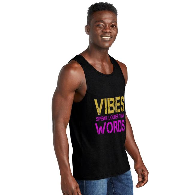 Vibes Speak Louder Than Words Design