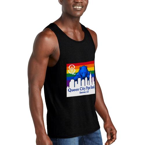 Big Blue Bear - Unisex Tri-Blend Organic Tank