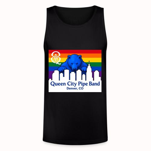 Big Blue Bear - Unisex Tri-Blend Organic Tank