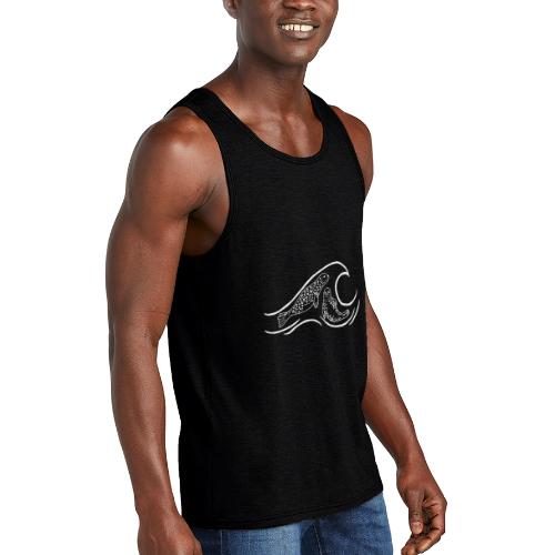 Seal Wave (Front) MMoME.org (Back) - Unisex Tri-Blend Organic Tank