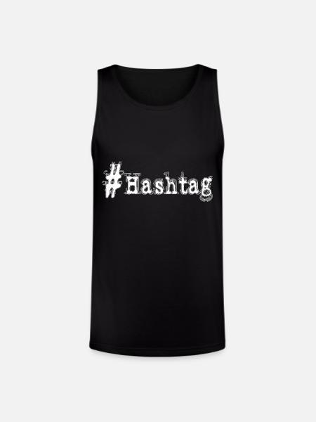 #1 - Unisex Tri-Blend Organic Tank - black