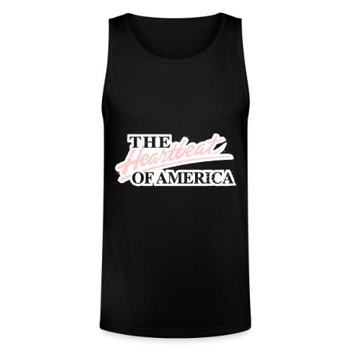The Heartbeat of America - Unisex Tri-Blend Organic Tank