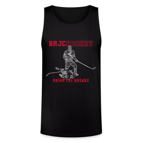 SRJC Hockey - Bring the Ruck (red/white) - Unisex Tri-Blend Organic Tank