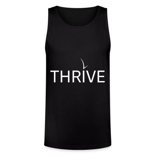 White Logo - Unisex Tri-Blend Organic Tank