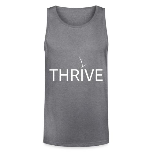 White Logo - Unisex Tri-Blend Organic Tank