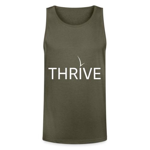 White Logo - Unisex Tri-Blend Organic Tank