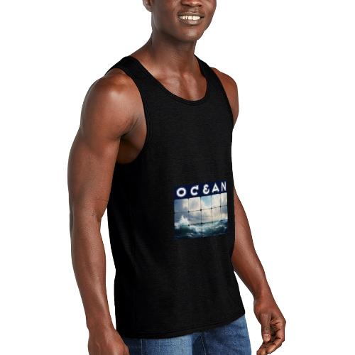 Ocean: Waves of Fury - Unisex Tri-Blend Organic Tank