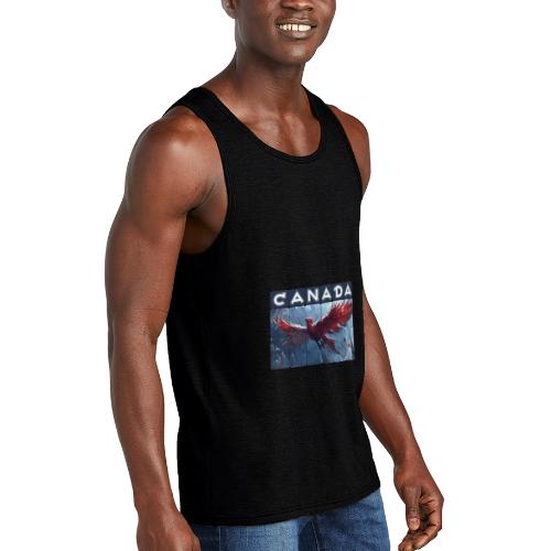 Canada Rising - Unisex Tri-Blend Organic Tank